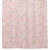 Rideaux De Douche Élégance florale (Devant)