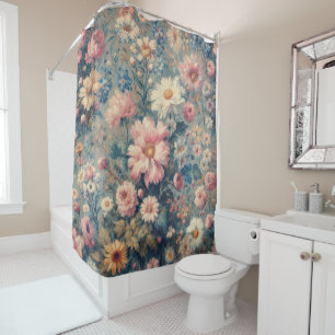 Rideaux De Douche Élégance florale