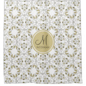 Rideaux De Douche Elégance personnalisée. Bliss botaniques (Devant)