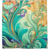 Rideaux De Douche Élégance vintage (Devant)