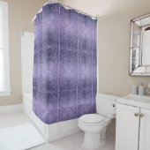 Rideaux De Douche Élégance Violette (En situation)
