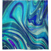 Rideaux De Douche Elégant Aquamarine Paua Rainbow Shell inspiré (Devant)