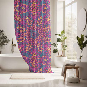 Rideaux De Douche Élégant coloré sans couture motif
