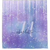 Rideaux De Douche Élégant et brillant pourpre (Devant)