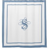Rideaux De Douche Elegant Hotel Chic Stylish Monogram (Devant)