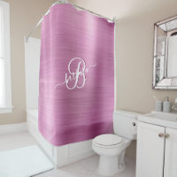 Élégant Lavande 3 couleur Monogramme avec nom