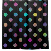 Rideaux De Douche Élégant moderne Arc-en-ciel arrondi Motif | (Devant)