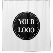 Rideaux De Douche élégant, moderne, raffiné et éditable. (Devant)