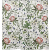 Rideaux De Douche Elégante aquarelle florale (Devant)