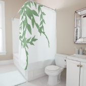Rideaux De Douche Élégante verdure (En situation)