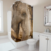 RIDEAUX DE DOUCHE ÉLÉPHANT (En situation)