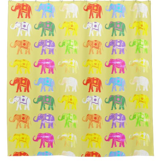 Rideaux De Douche Elephant Lucky (Devant)