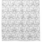 Rideaux De Douche éléphants (Devant)