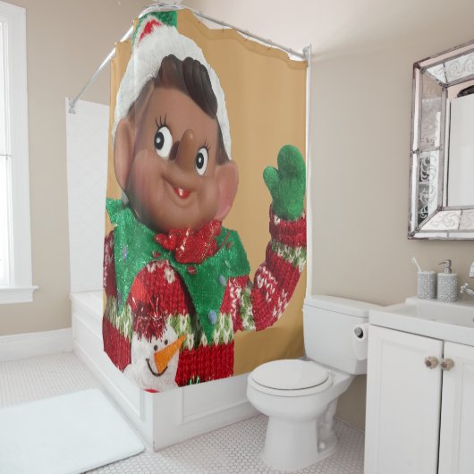 Rideaux De Douche Elf (En situation)