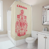 Rideaux De Douche Emblème national du Canada (En situation)