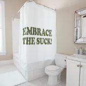 RIDEAUX DE DOUCHE EMBRASSEZ LE SUCK ! (En situation)