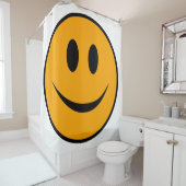 Rideaux De Douche Emoji du visage souriant (En situation)