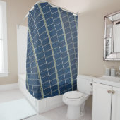 Rideaux De Douche Emplacement pour panneau solaire bleu (En situation)