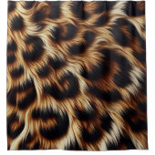 Rideaux De Douche Empreinte de léopard élégant (Devant)