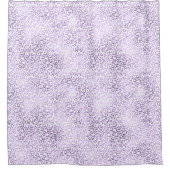 Rideaux De Douche Empreinte de léopard pourpre (Devant)