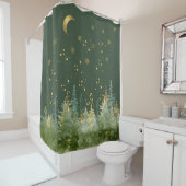 Rideaux De Douche Enchanting Forest Woodland Shower Curtain (En situation)