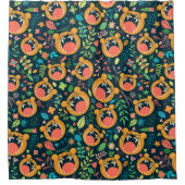 Rideaux De Douche Entendez-moi Roar Tiger Jungle Animaux (Devant)