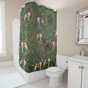 Rideaux De Douche Épagneul breton