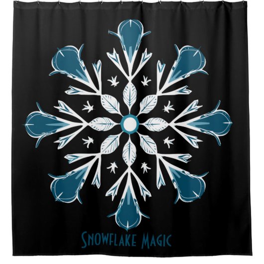 Rideaux De Douche Éperche arctique (Devant)