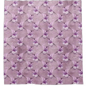 Rideaux De Douche Ephemera Lavendar Papier Series Design 10 (Devant)