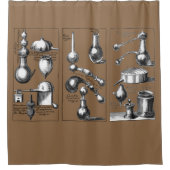 Rideaux De Douche Épice de l'équipement de laboratoire d'alchimie (Devant)