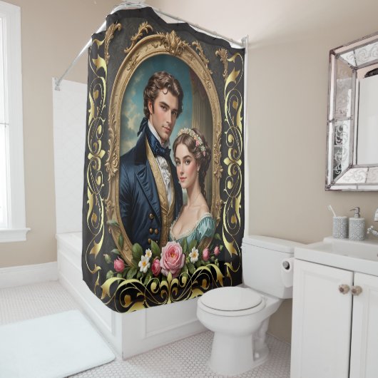 Rideaux De Douche ère victorienne (En situation)