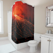 Rideaux De Douche éruption volcanique (En situation)