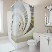 Rideaux De Douche Escalier en spirale (En situation)