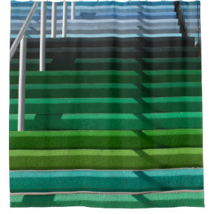 Rideaux De Douche Escaliers multicolores