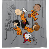 Rideaux De Douche ESPACE | Bande d'arachides dans l'espace (Devant)