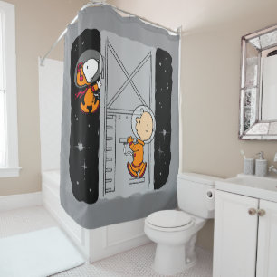 Rideaux De Douche ESPACE Snoopy & Charlie Brown