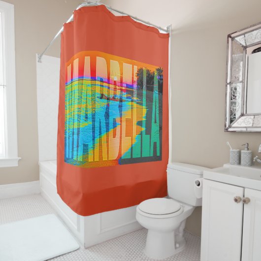 Rideaux De Douche espagne marbella (En situation)