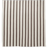 Rideaux De Douche Espresso Cream Cabana (Devant)