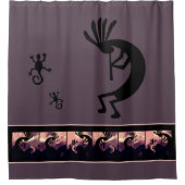 Rideaux De Douche Esprit du désert de Kokopelli Paysage Terme 2 (Devant)