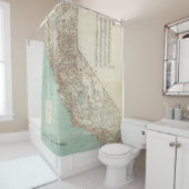 Rideaux De Douche État de la Californie 2 (En situation)