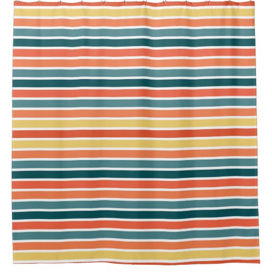 Rideaux De Douche Été de '77 Stripes (Devant)