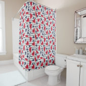 Rideaux De Douche Eté Watermelon Stripes (En situation)