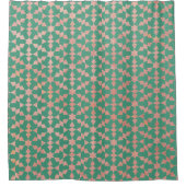 Rideaux De Douche Ethnic Marocain Motif géométrique (Devant)