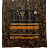 Rideaux De Douche Ethnique (Devant)