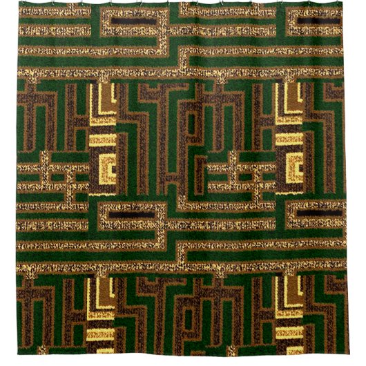 Rideaux De Douche Ethnique (Devant)