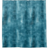 Rideaux De Douche Étincelle Turquoise (Devant)