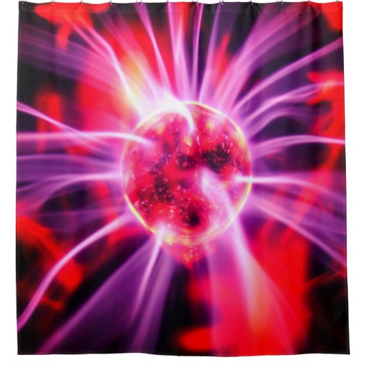 Rideaux De Douche Étincelles électriques (Devant)