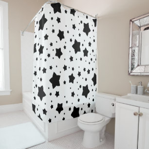 Rideaux De Douche Étoiles Abstraites