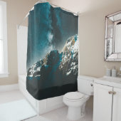 Rideaux De Douche Étoiles colorées (En situation)
