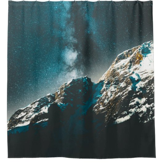 Rideaux De Douche Étoiles colorées (Devant)